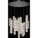 Signature Verve LED Polished Stainless Steel Multi-Light Pendant Ceiling Light