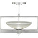 Delphi LED 18 inch Silver Semi-Flush Mount Ceiling Light
