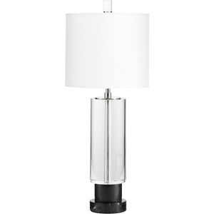 Gravity 23 inch 60.00 watt Clear and Black Table Lamp Portable Light