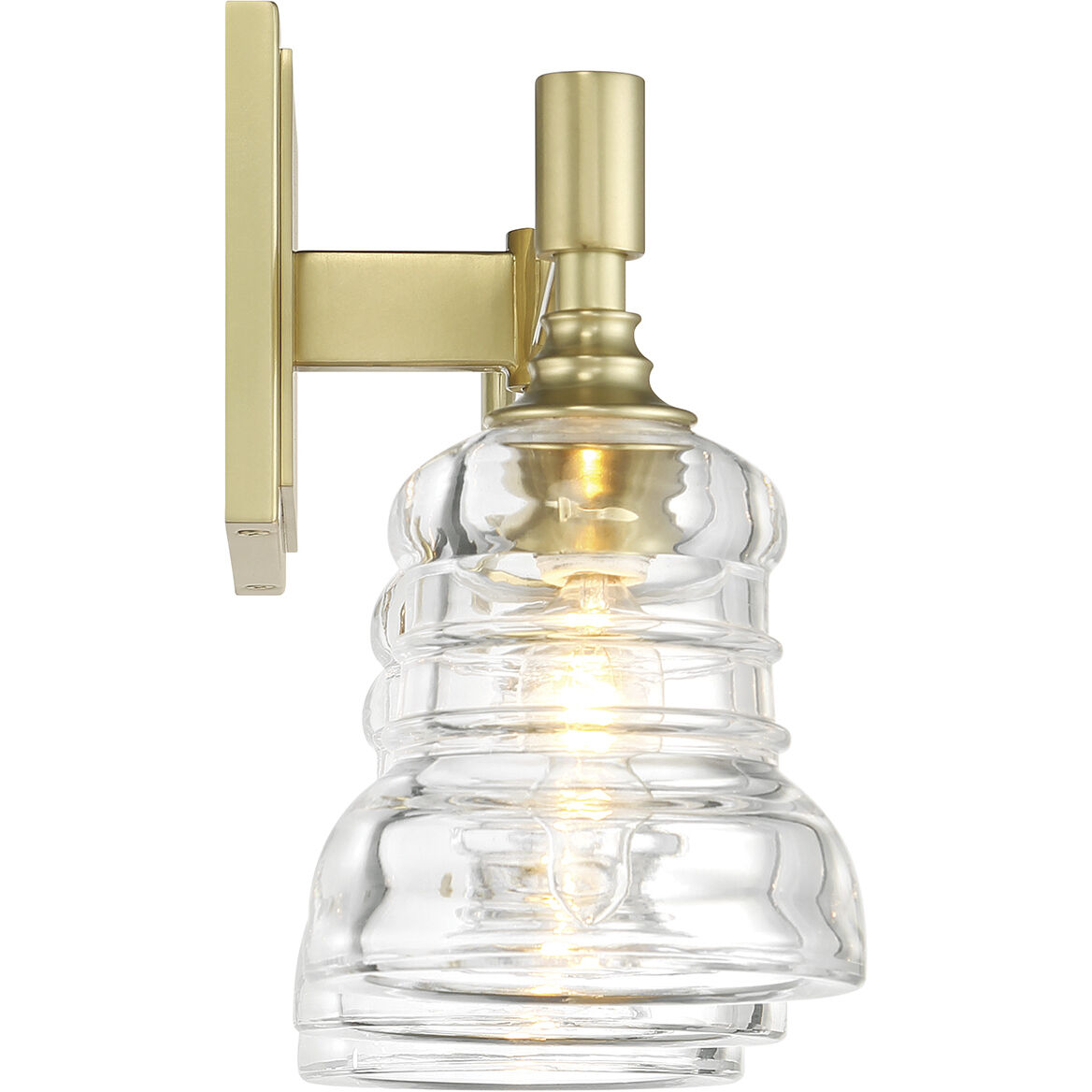 Gregory Bath Vanity Light Wall Light in Aged Brass