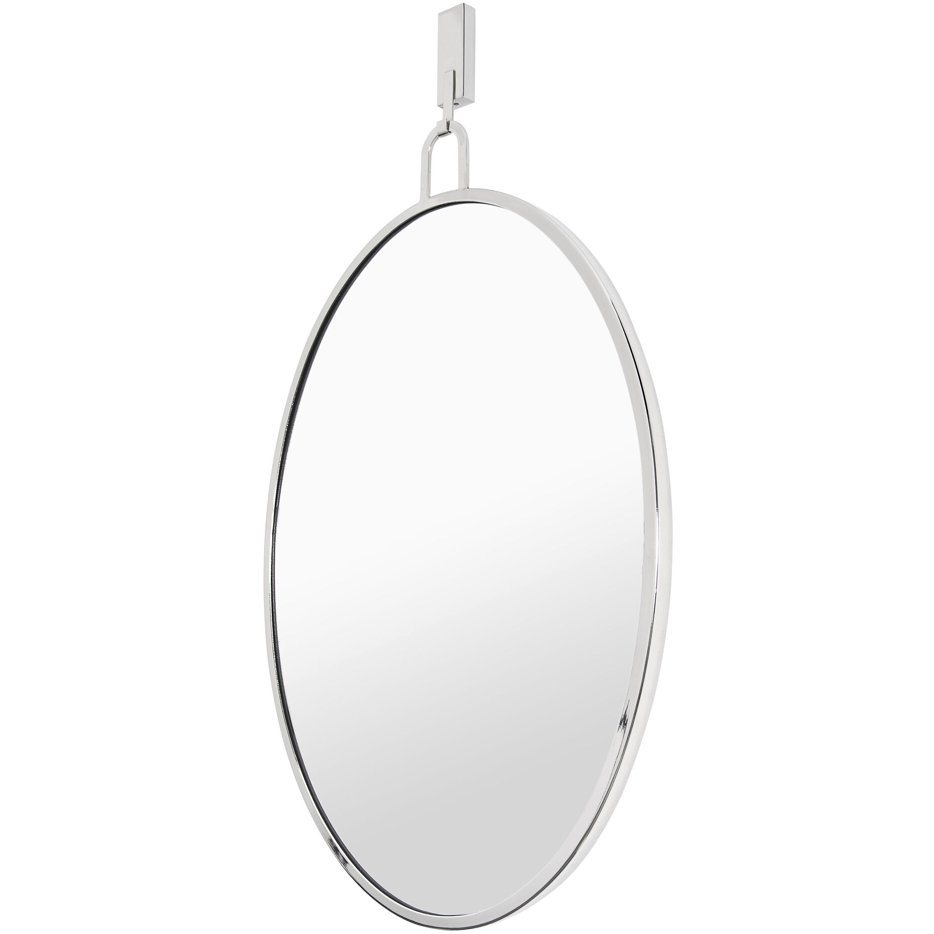 Stopwatch 33.25 X 22.25 inch Polished Nickel Powder Room Mirror, Varaluz Casa