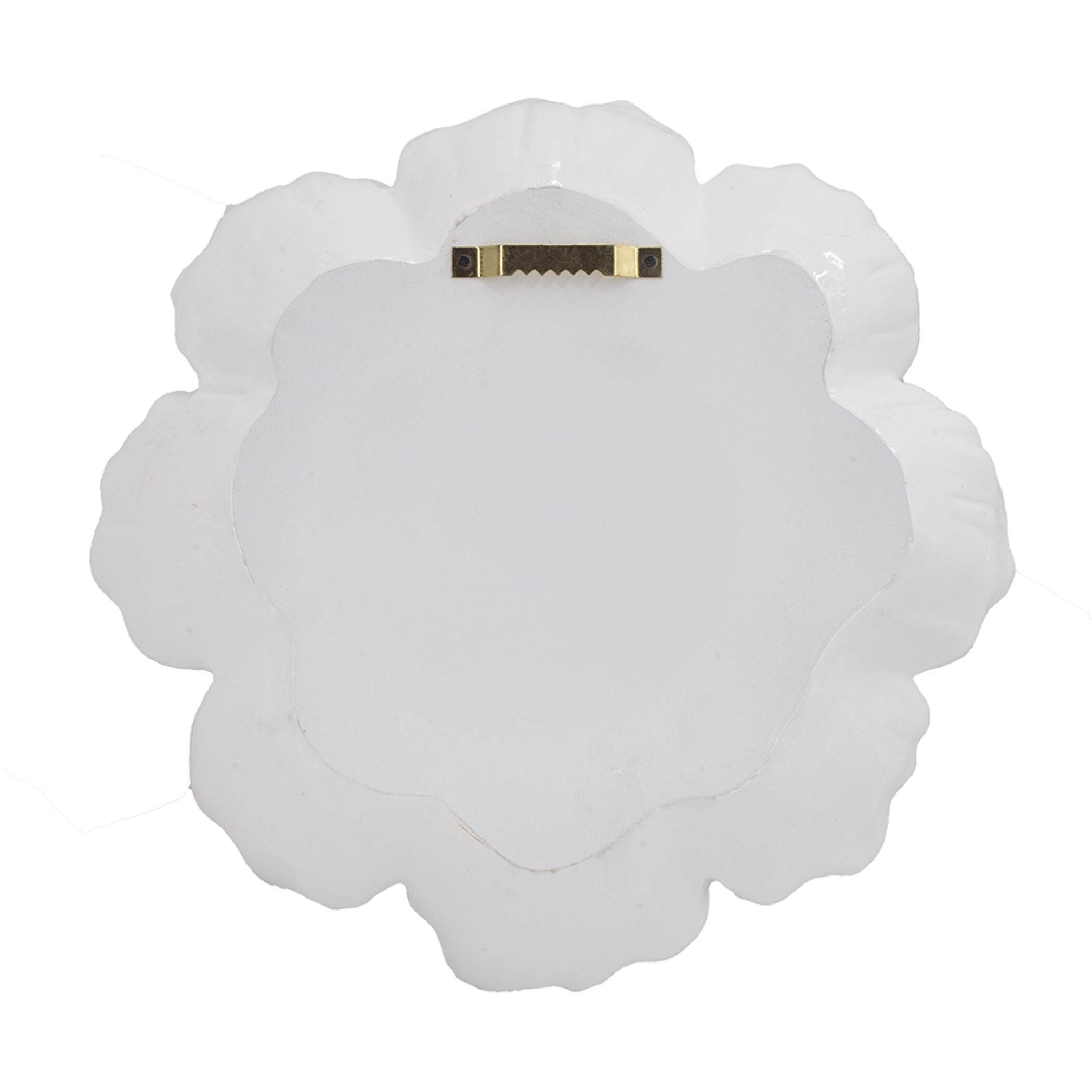 Rose White Wall Accent