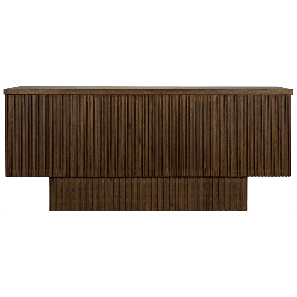Noir GCON293DW Mr. Smith 77.5 X 22 inch Dark Walnut Sideboard