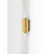 Kelly Wearstler Phobos LED Polished Nickel ADA Wall Sconce Wall Light, Integrated LED