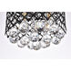 Tully 4 Light 10 inch Black Pendant Ceiling Light