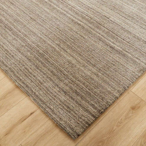 Riya 130 X 94 inch Dark Grey Rug in 8 x 11