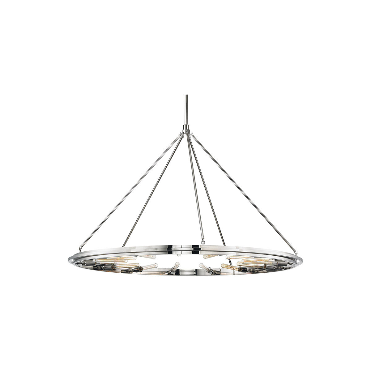 Chambers 15 Light 58.25 inch Polished Nickel Pendant Ceiling Light