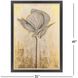 Quiet Luxury Metallic and Gray and White Framed Art, The Studio