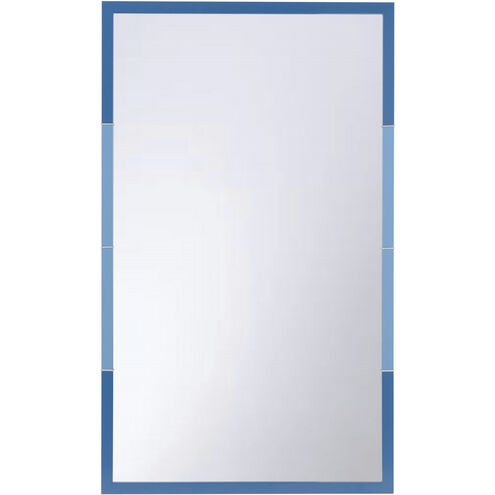 Fade 64 X 38 inch Blue Mirror