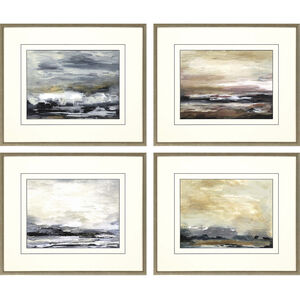 Landscapes Multi and Yellow and Blue and White Framed Art