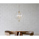 Sandara 4 Light 16 inch Weathered Dove Pendant Ceiling Light in Weatehred Dove