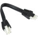 Aurora 70 inch Black Under Cabinet - Utility, Connector Cord