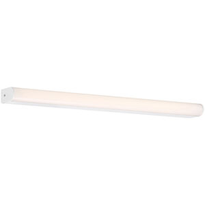 Nightstick LED 25 inch White Bath Vanity & Wall Light, dweLED