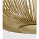 Christiane Lemieux Dorelle 4 Light 28 inch Gild Flush Mount Ceiling Light