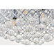 Tully 6 Light 18 inch Chrome Flush Mount Ceiling Light