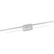Vega Minor 36 inch Brushed Nickel Bath Vanity Light Wall Light