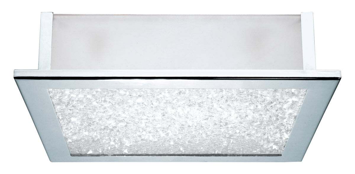 Auriga Crystal 5 Light 15.15 inch Chrome Ceiling Light