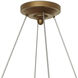 Rosabel 8 Light 35 inch Antique Brass Chandelier Ceiling Light