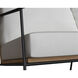 Milan Stinson White Outdoor Sofa