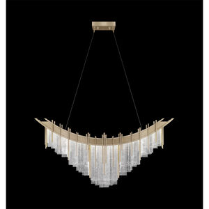Arpeggio 8 Light 44.75 inch Gold Pendant Ceiling Light