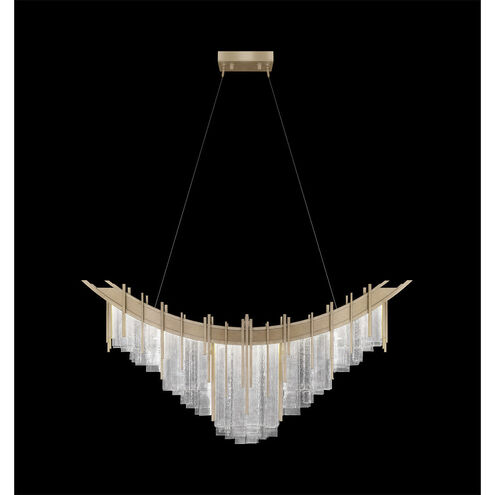 Arpeggio 8 Light 44.75 inch Gold Pendant Ceiling Light
