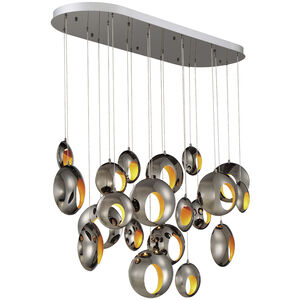 Arlington LED 22 inch Black Chandelier Ceiling Light