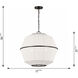 ED Ellen DeGeneres Hikari 3 Light 22.13 inch Burnished Brass Pendant Ceiling Light