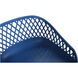 Piazza 37 inch Blue Outdoor Barstool