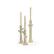Wildwood 16 X 4 inch Candlesticks, Set of 3