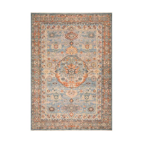 Nero 36 X 24 inch Sky Blue Rug, Rectangle
