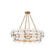 Kintrel 4 Light 31.5 inch Legacy Brass Pendant Ceiling Light