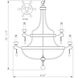 Starr 9 Light 34 inch Durango Chandelier Ceiling Light