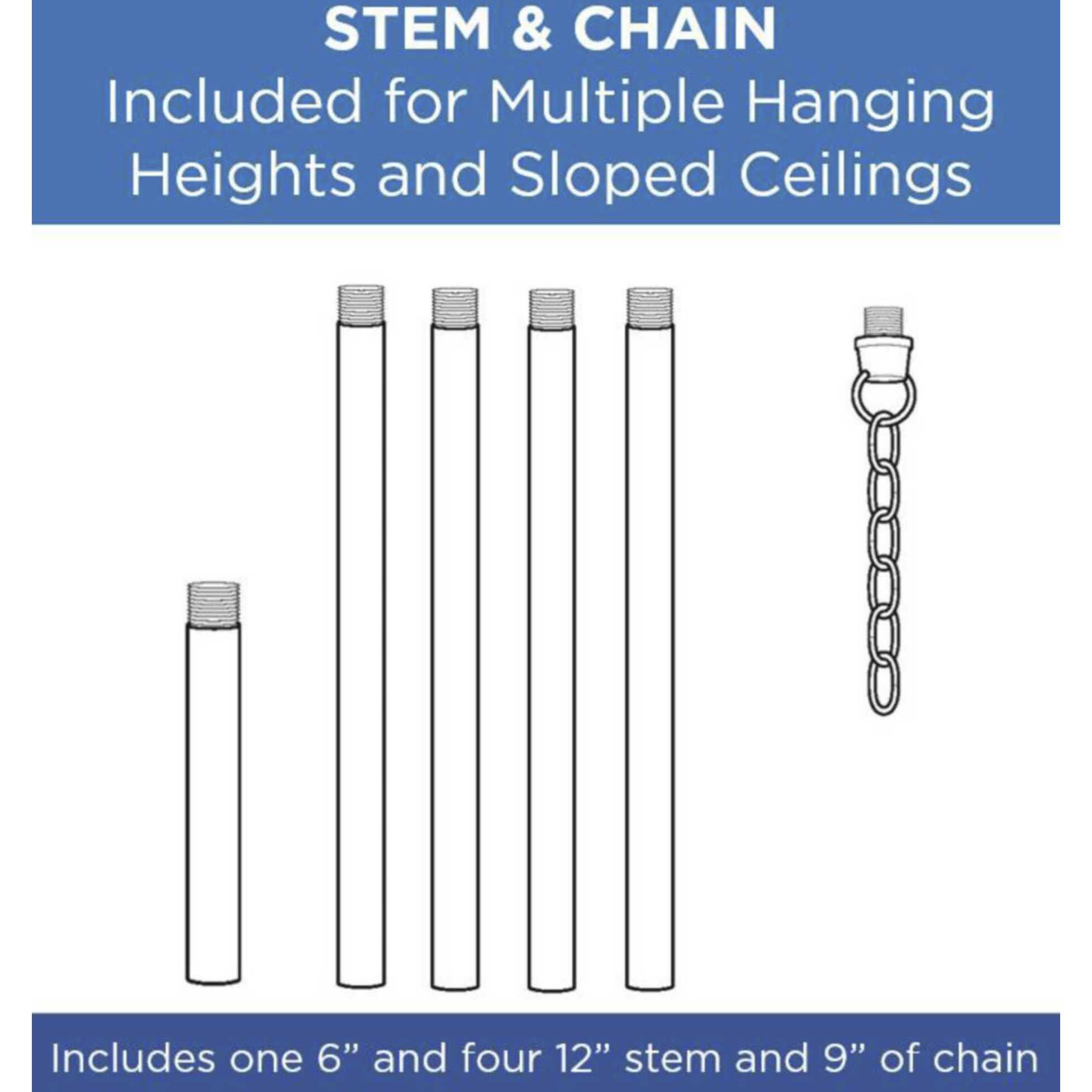 Brookside LED LED Brushed Nickel Pendant Ceiling Light, Progress LED