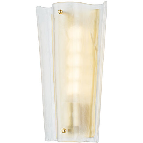 Baxford 1 Light 8 inch Aged Brass Wall Sconce Wall Light
