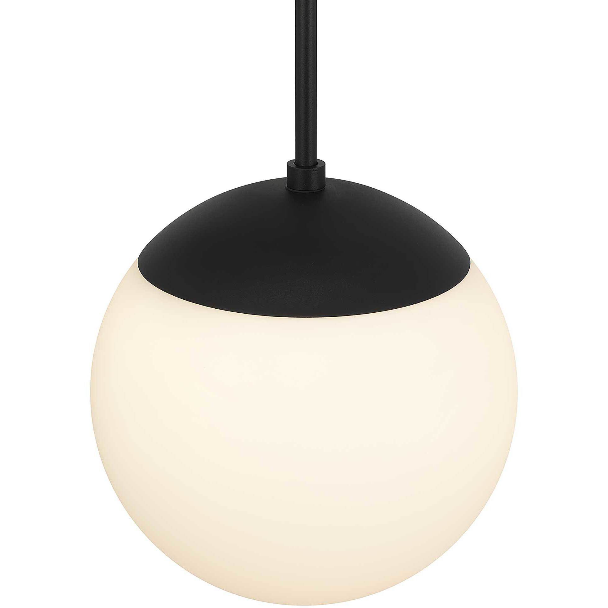 Rondure LED 10 inch Sand Black Outdoor Pendant
