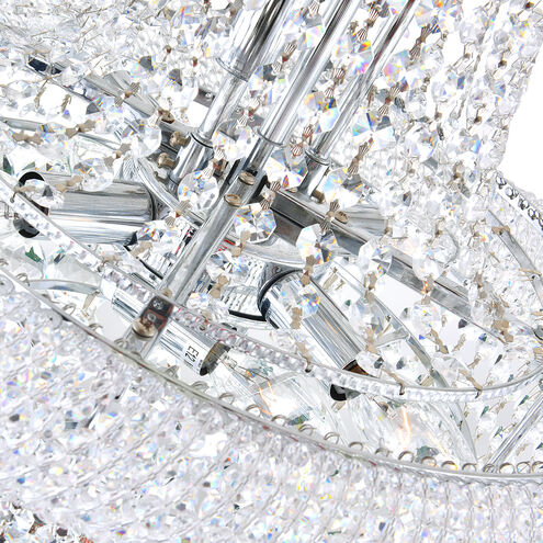 Empire 14 Light 20 inch Chrome Down Chandelier Ceiling Light