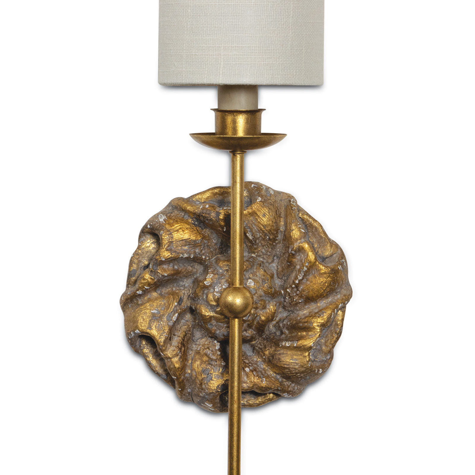 Domonique 1 Light 4.5 inch Antique Gold Sconce Wall Light