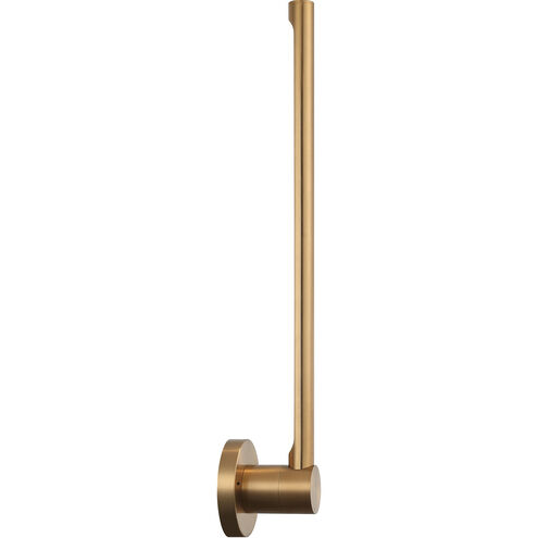 Novelle Wall Sconce Wall Light in Aged Gold Brass
