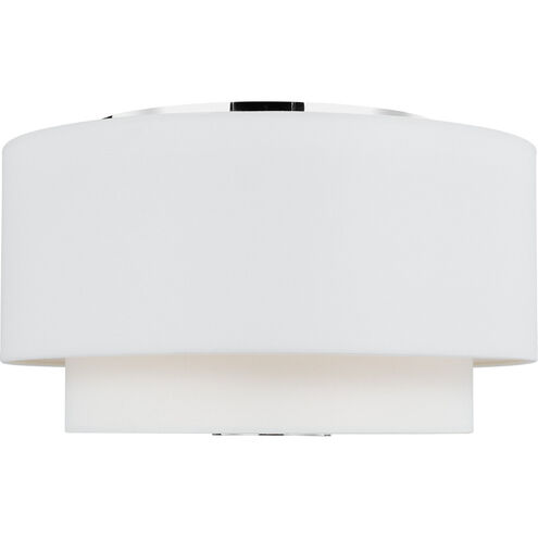 kate spade new york Sawyer 3 Light 18 inch Polished Nickel Flush Mount Ceiling Light