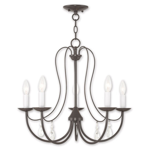 Mirabella 5 Light 24 inch English Bronze Chandelier Ceiling Light