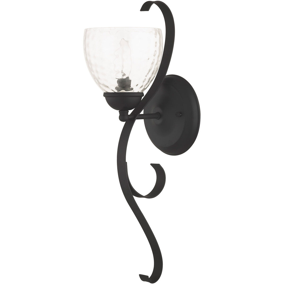 Brookside 1 Light 6 inch Black Wall Sconce Wall Light