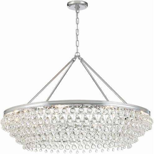 Calypso 8 Light 40 inch Polished Chrome Chandelier Ceiling Light