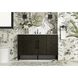 Blakely 54 X 34 inch Chocolate Oak Bathroom Vanity Cabinet