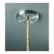 Radiance 1 Light 10 inch Reflecting Pool and Brushed Nickel Pendant Ceiling Light