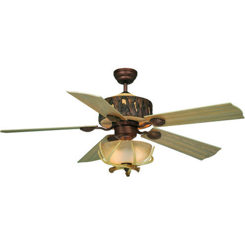 Lodge LED Weathered Patina Convertible Light Kit