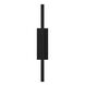 Mono 1 Light 26 inch Black Outdoor Wall Sconce