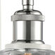 Ballston Athens 1 Light 8 inch White and Polished Chrome Sconce Wall Light, Ballston