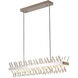 Canada LED 6 inch Chrome LED Chandelier Ceiling Light