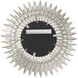 Broche 24 X 24 inch Antique Silver Wall Mirror