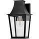 Coastal Elements Georgetown 1 Light 12.5 inch Black Outdoor Wall Mount